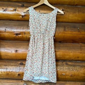 Floral mini dress